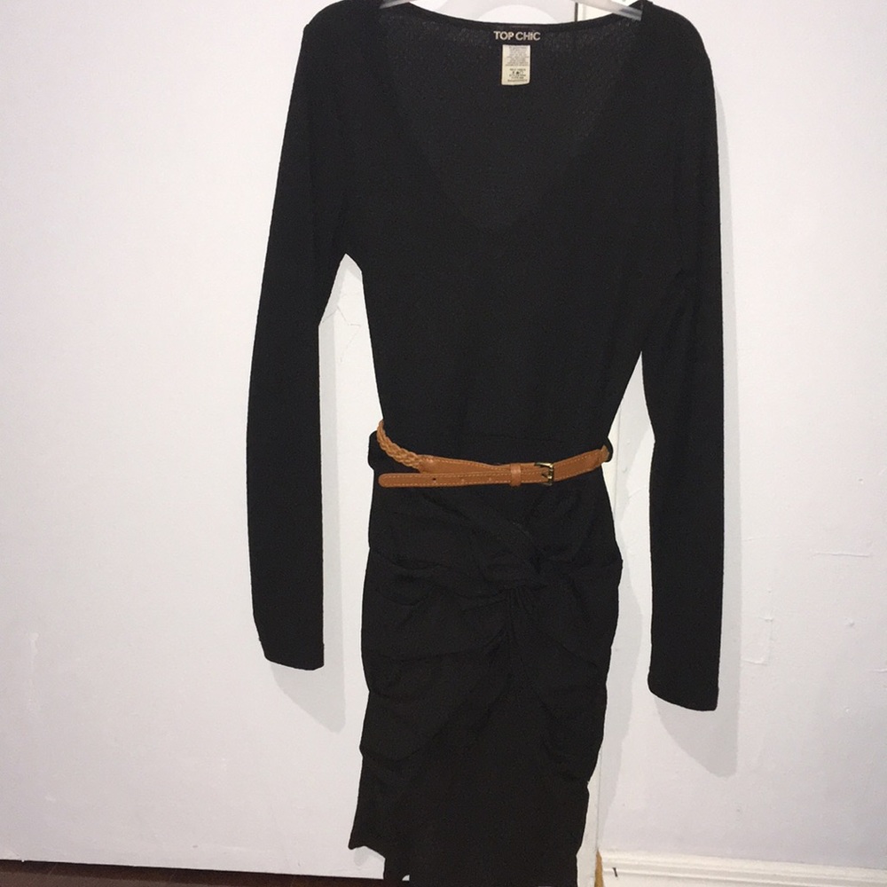 Long sleeved bodycon dress